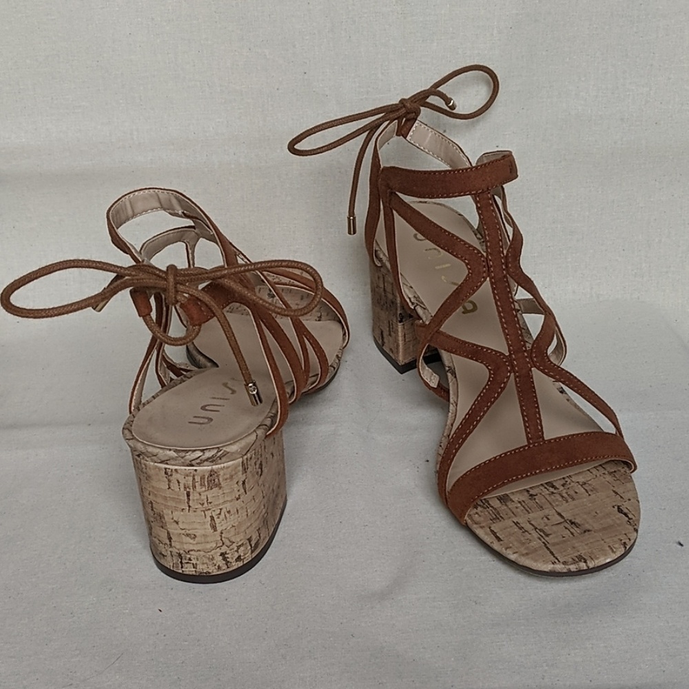 2 FOR $30 ✨• gladiator cork heels •